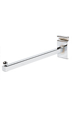 12 inch Straight Square Chrome Faceout for Wire Grid