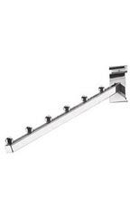 6-Ball Waterfall Chrome Faceout for Wire Grid