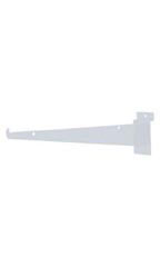 12 inch White Shelf Bracket for Slatwall