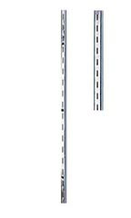 3 foot Chrome Slotted Standard