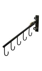 Boutique Vintage 5-J-Hook Waterfall Wall Mount
