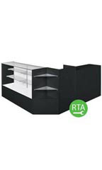 Black Display Case Arrangement Set - Ready to Assemble