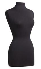 Black Dressmaker Torso