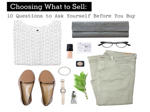 choosing what to sell