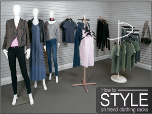 How to Style On-Trend Clothing Racks